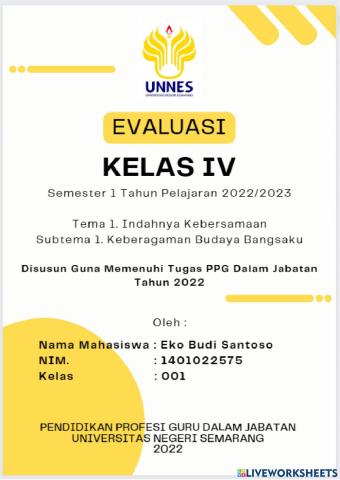 Multiple Choice Worksheets