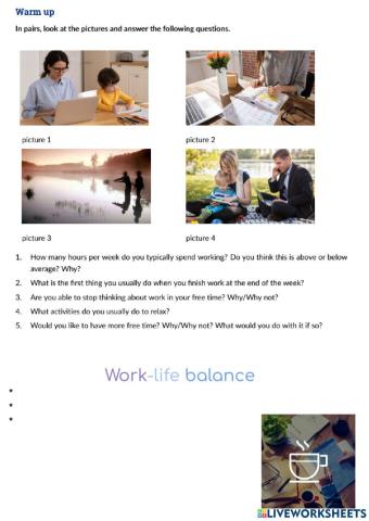 Work-life balance