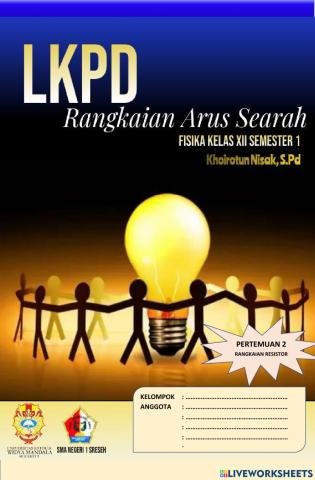 LKPD Rangkaian Hambatan Arus Searah