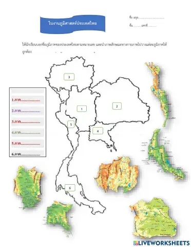 ภูมิศาสตร์ประเทศไทย
