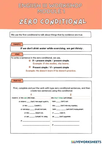 English iii-workshop module 1