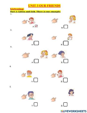 G3-u3 test l1 our friends