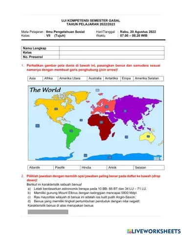 Perubahan dan Interaksi Benua Asia dan Benua Lainnya 2