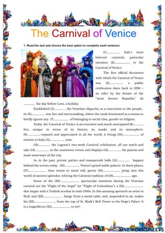 The Carnival of Venice