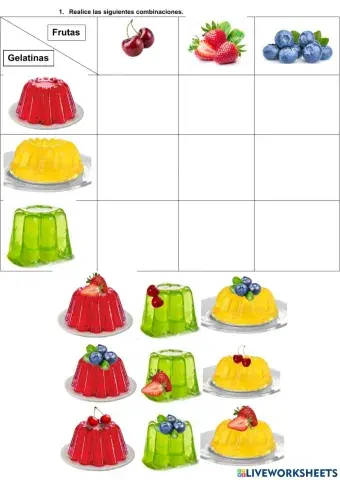 Combinaciones simples