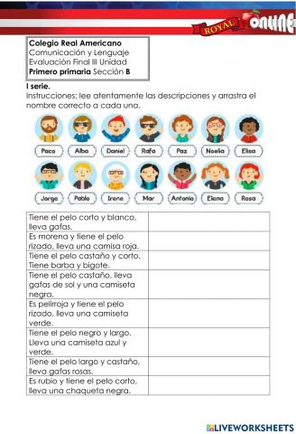 III Unidad Primero B