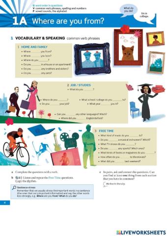 Personal presentation