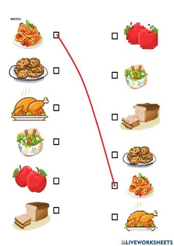Food match