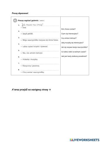 Pytania i odpowiedzi