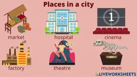 Places in a city