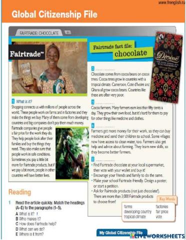 Reading : company fair