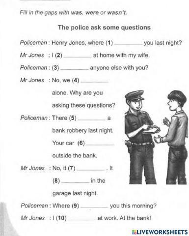 The  Verb  'be': was, were