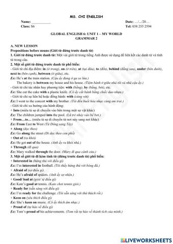 Viet Teacher-S6-WEEK 2-U1-GRAMMAR2