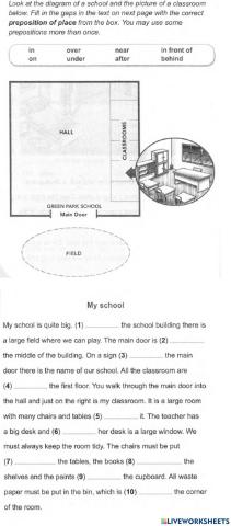 Prepositions of Place