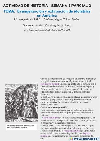 S4 Evangelización y extirpación de idolatrías en América p2