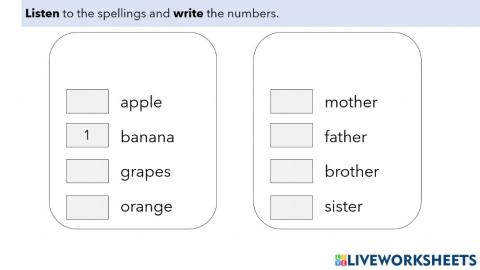L10 - A6 - Alphabet, Spelling, Listening and Reading