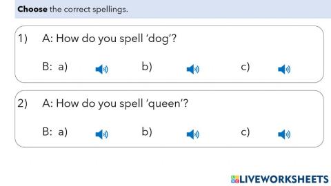 L10 - A11 - Alphabet, Spelling, Listening