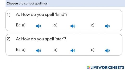 L10 - A14 - Alphabet, Spelling, Listening and Reading