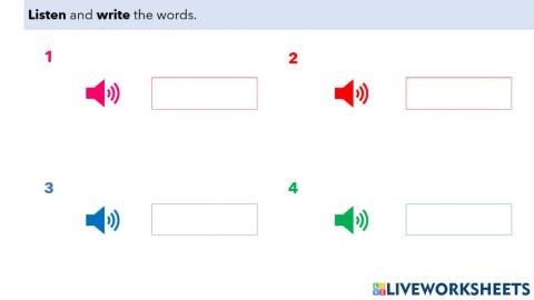 L10 - A16 - Alphabet, Spelling, Listening and Writing