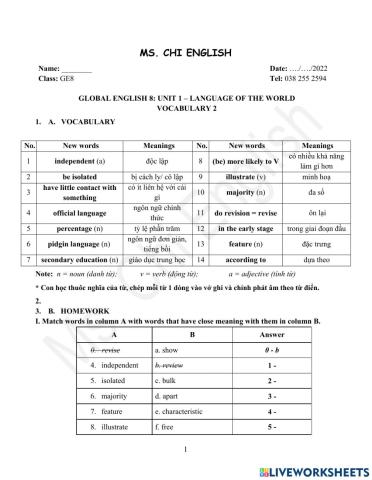 Foreign teacher-S8-Week2-U1-Vocab 2 (1)