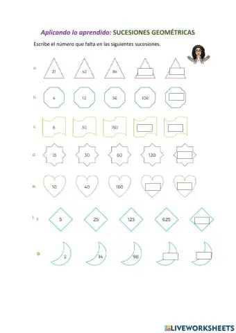Sucesiones geométricas