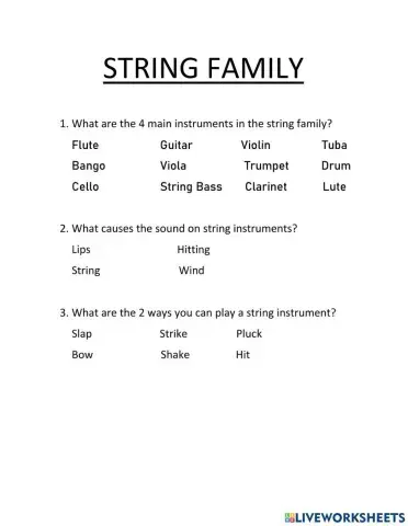 String family