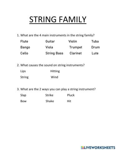 String family