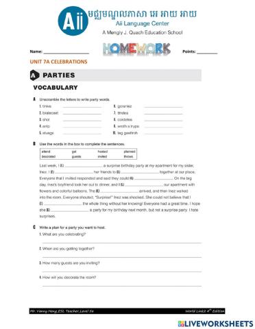 WL2 4th Edition-Unit7A-HW1