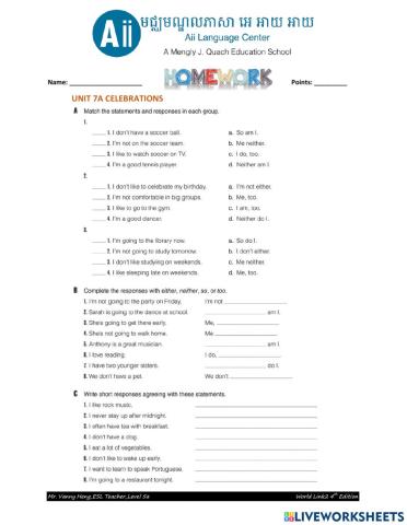 WL2 4th Edition-Unit7A-HW3