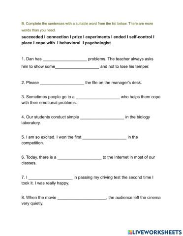 The marshmallow test