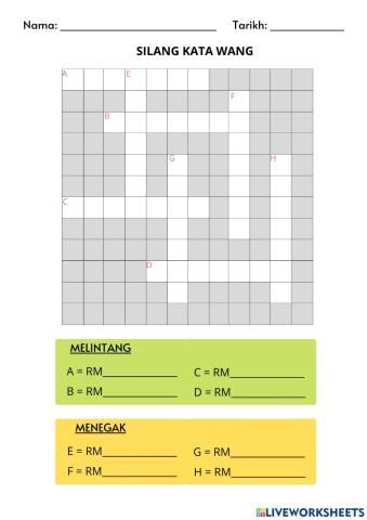Matematik ppki tahun 5 tambah wang