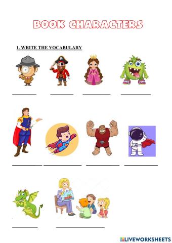 Book characters