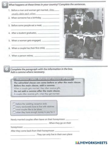 Unit 8. Adverbial Clauses of Time