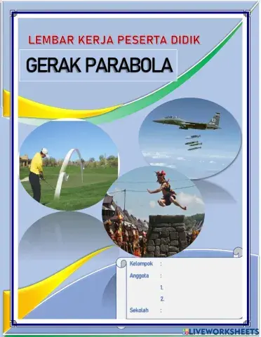 E-LKPD Gerak Parabola Pertemuan 2