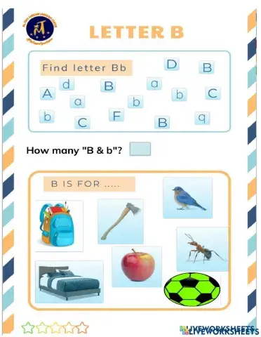 Letter B