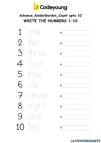 Number names