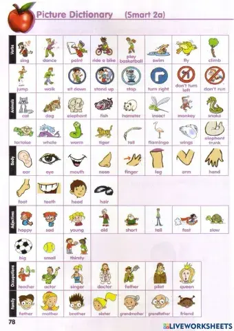 Vocabulary smart grammar 2a