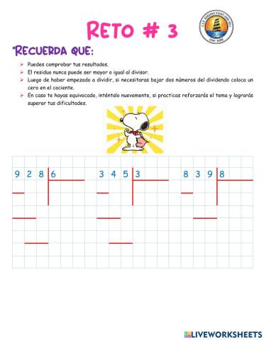 Reto divisiones 3