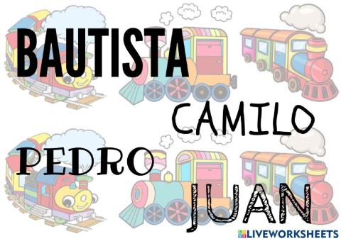 Reconocimiento del nombre