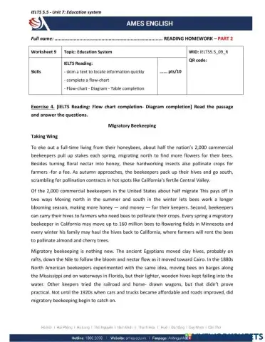 IELTS 5.5 - L9 - Reading part 2