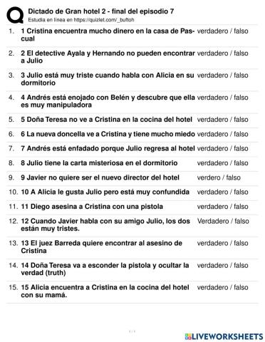 Gran Hotel episodio 7