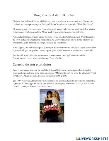 Básico - Biografia Ashton Kutcher