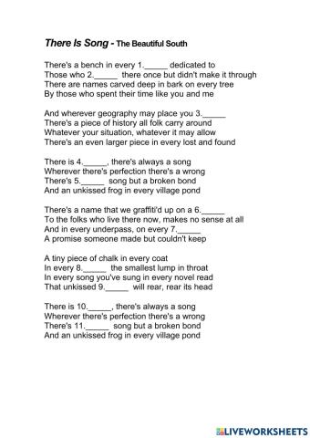 There Is Song - The Beautiful South