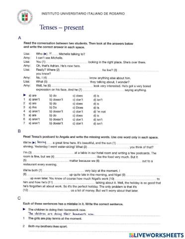 Revision-Present and Past