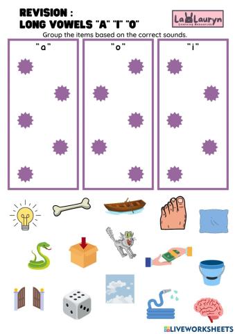 Revision Long Vowel a,o,i