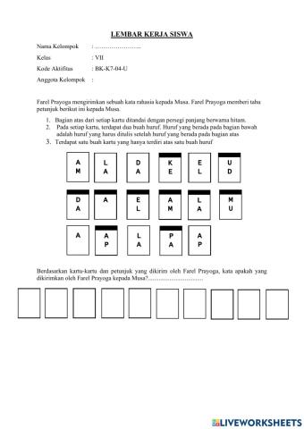 Pengayaan BK-K7-04-U