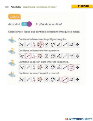 Herramientas se ocultan