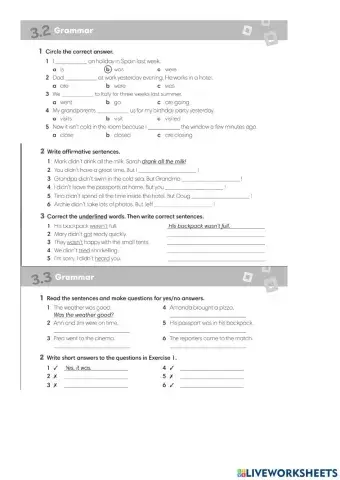 Go getter 3. Grammar 3.2-3.3