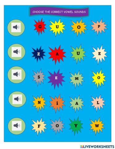 Vowels English Sounds