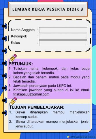 Menalaah Konsep dan Jenis Sudut